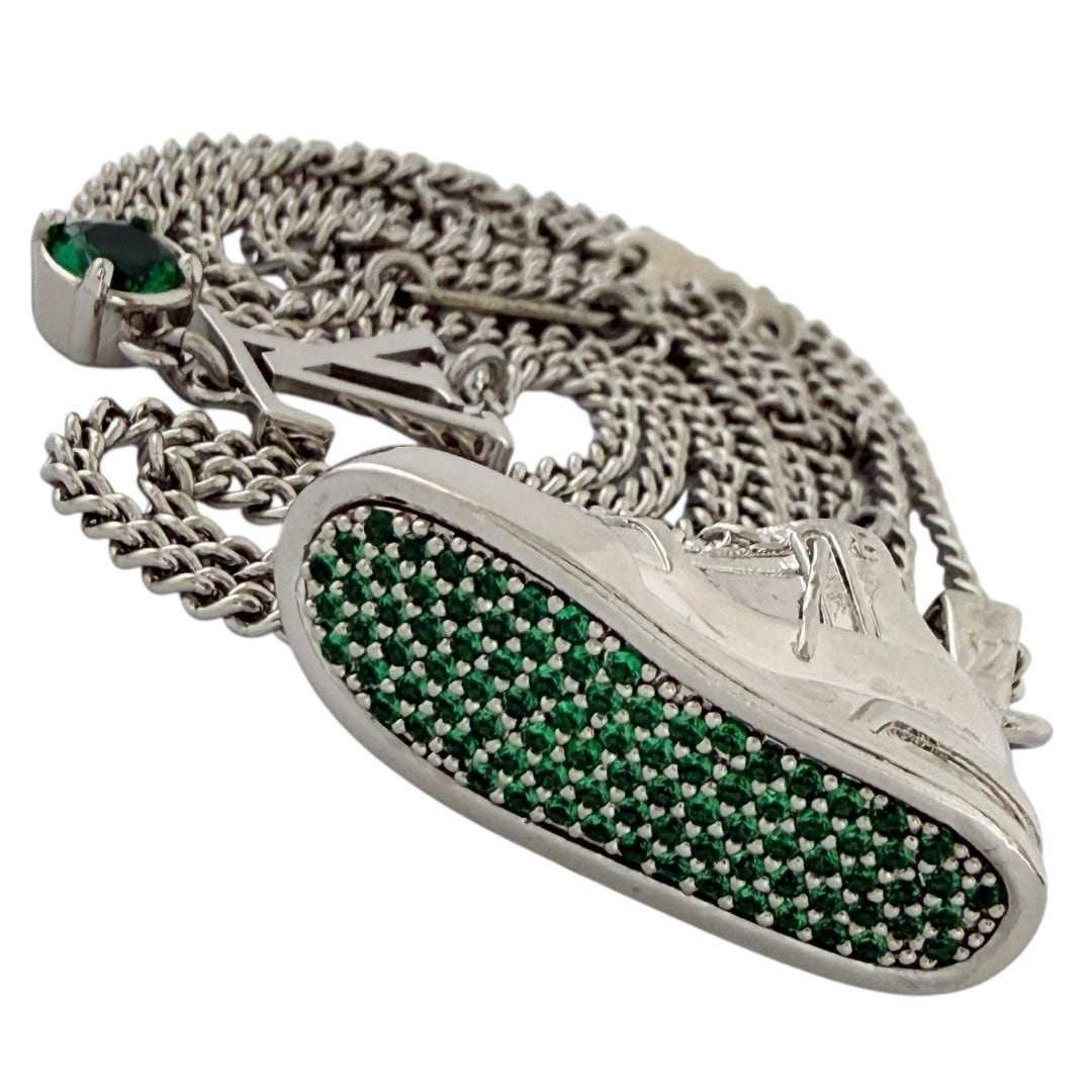 Louis Vuitton LV Trainer Zinc Alloy Pendant Necklace – alternate view