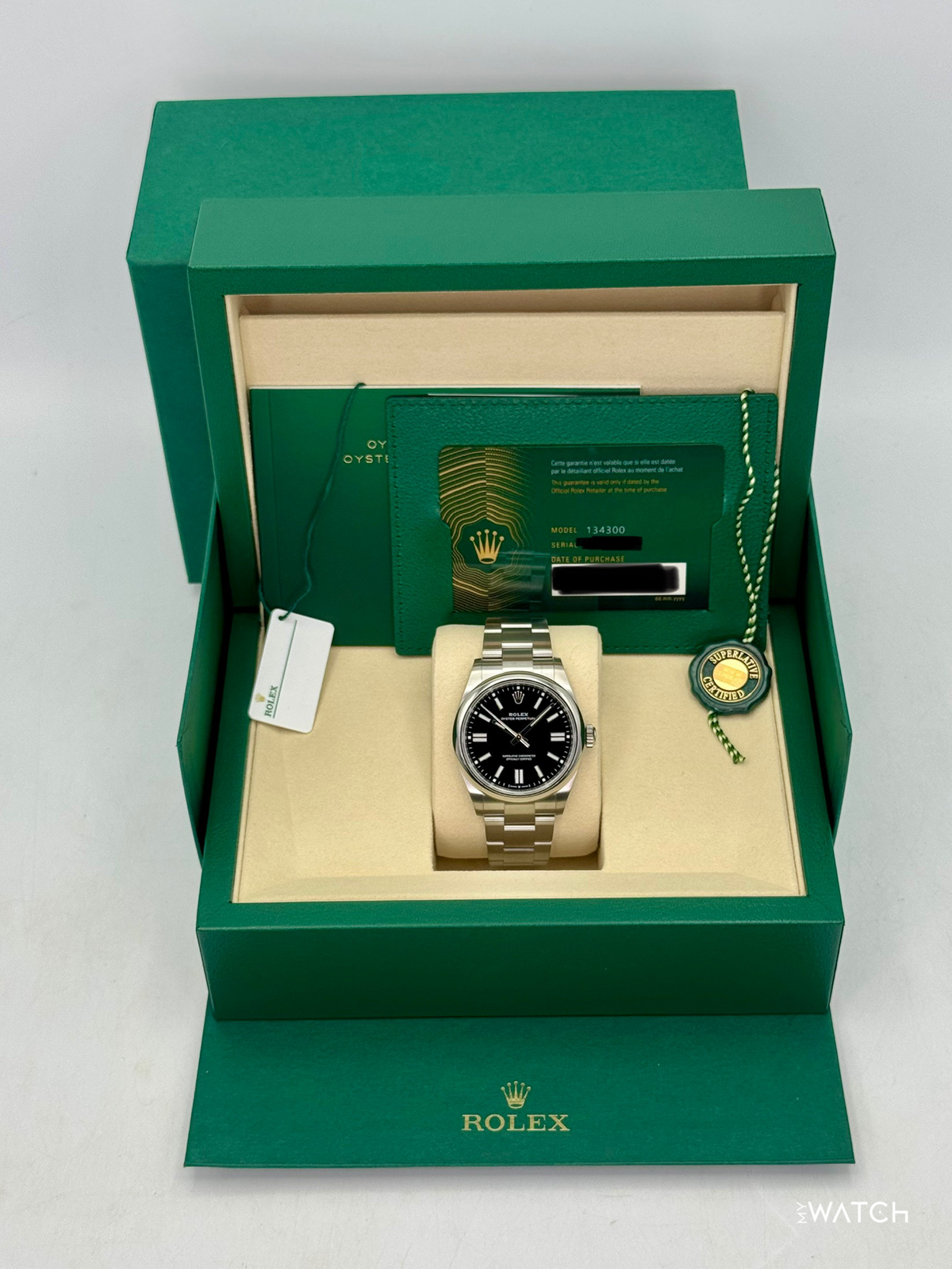 Rolex Oyster Perpetual 41mm 134300 Black Dial – image 9