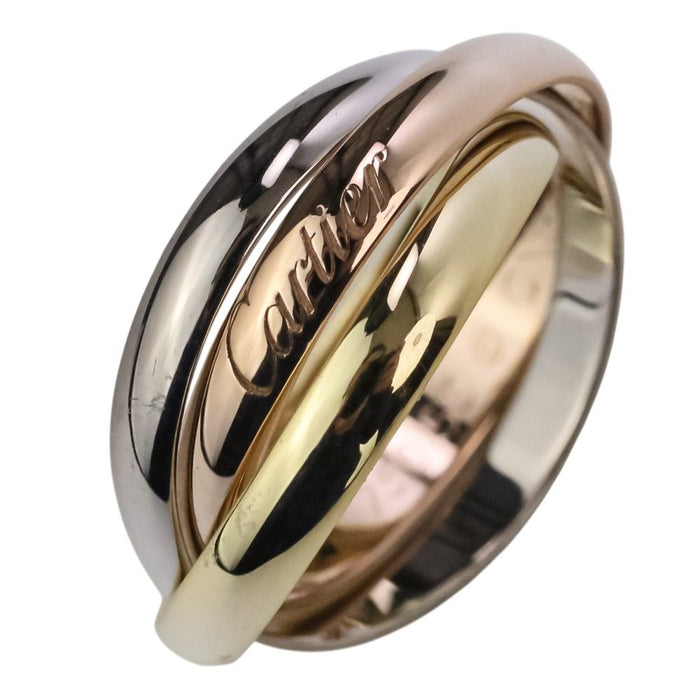 Cartier Trinity 18K Yellow Gold Ring – front view