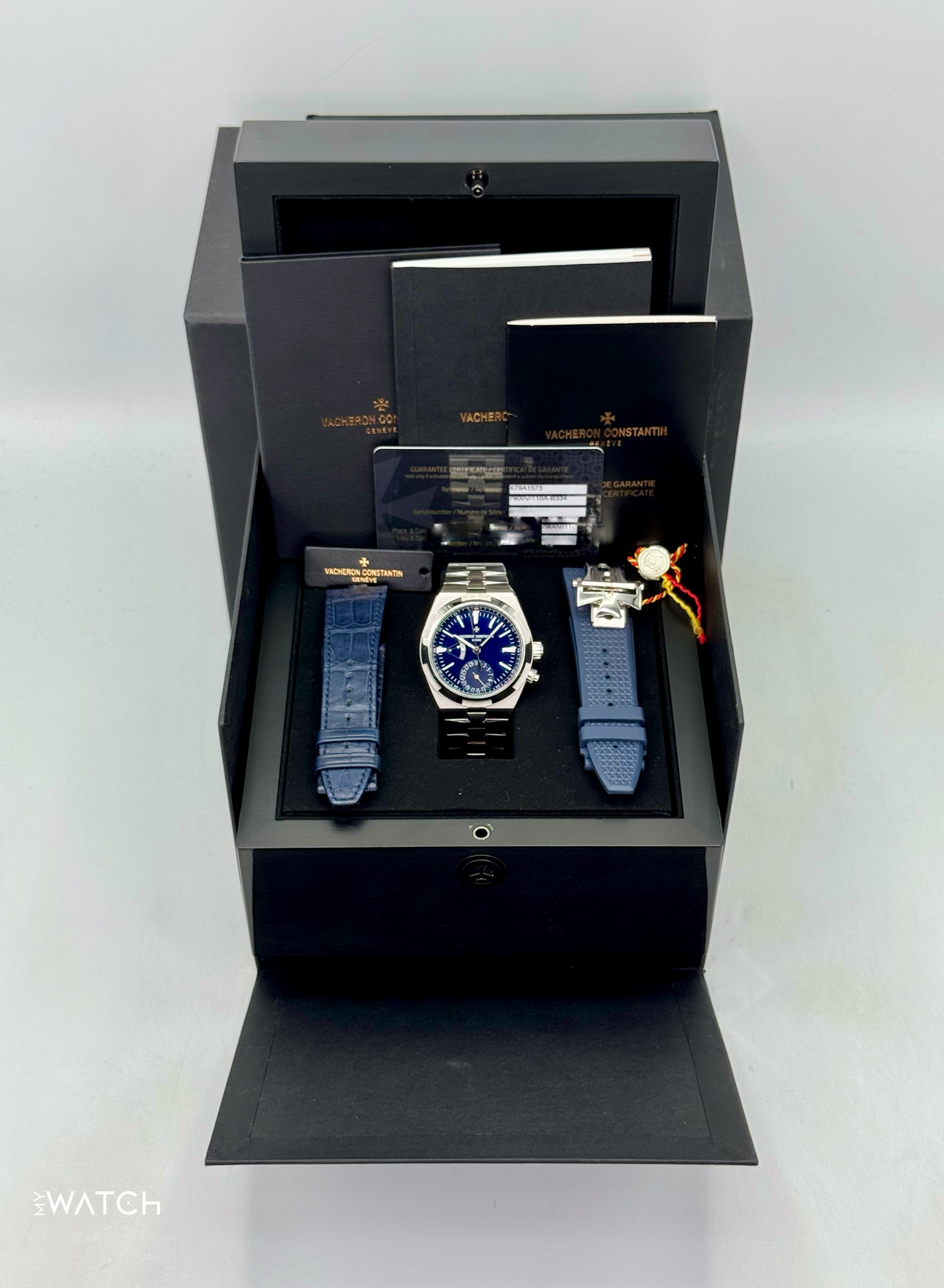 Vacheron Constantin Overseas Dual Time 41mm 7900V Blue Dial – image 10