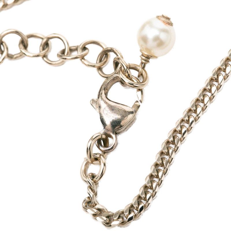 Chanel Heart Coco Mark Brass Pearl Pendant Necklace – packaging