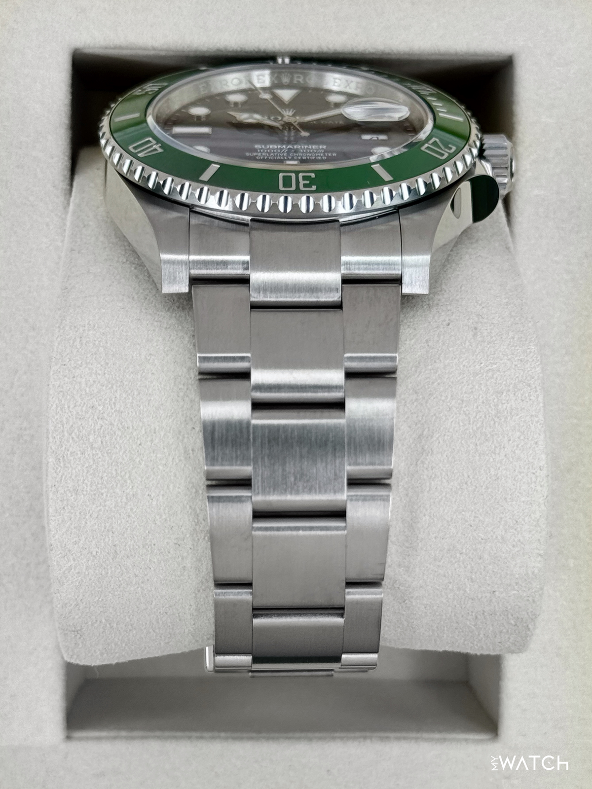 Rolex Submariner Starbucks 41mm 126610LV Black Dial – side view