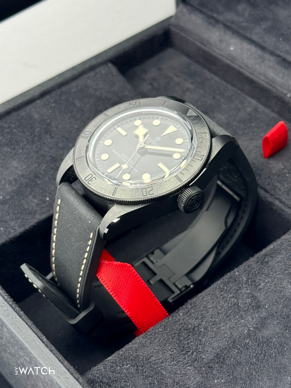 Tudor Black Bay 41mm 79210CNU Ceramic Black Dial – case back