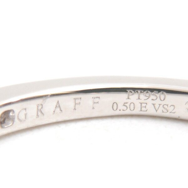 Graff Platinum Diamond Ring – packaging