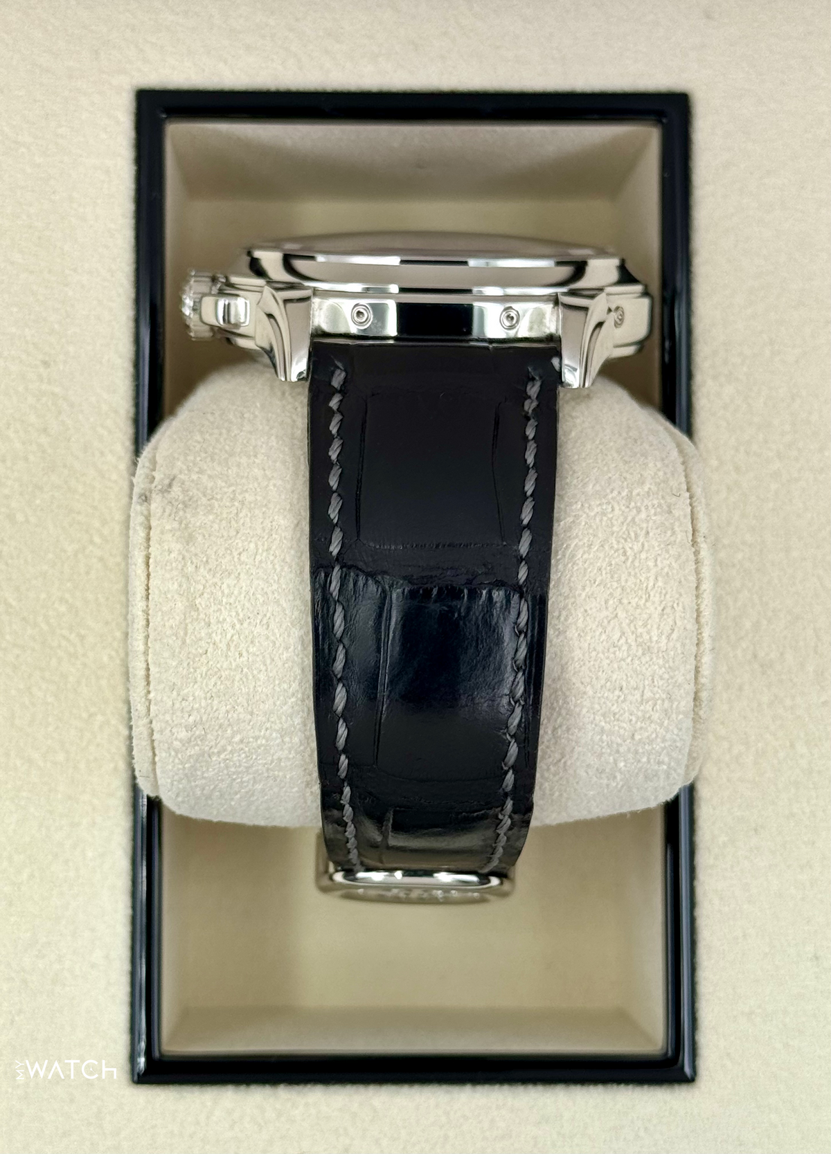 Patek Philippe 5270P Perpetual Calendar Chronograph Salmon Dial – side view