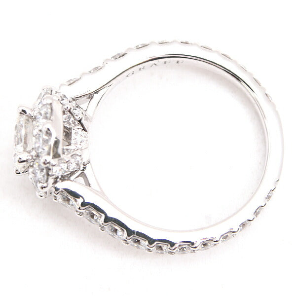 Graff Icon 18K White Gold Diamond Ring – side view