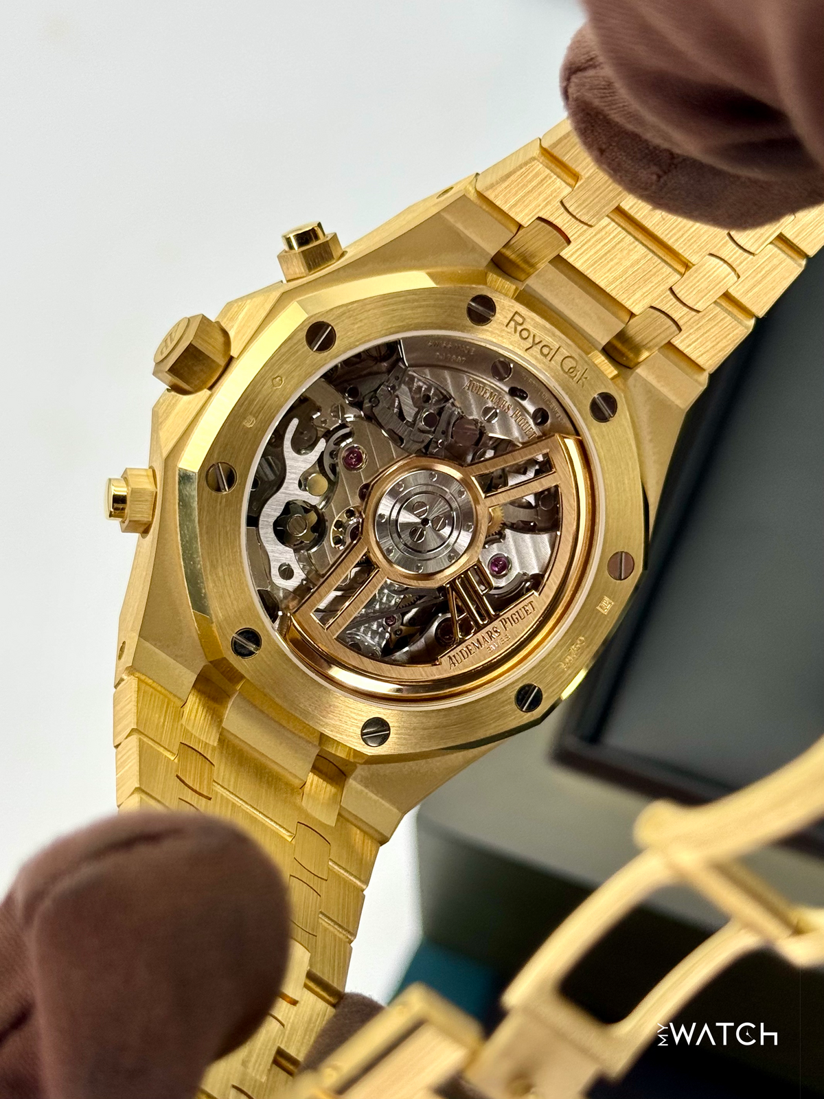 Audemars Piguet Royal Oak Chronograph 41mm 26240BA Gold Dial – image 9