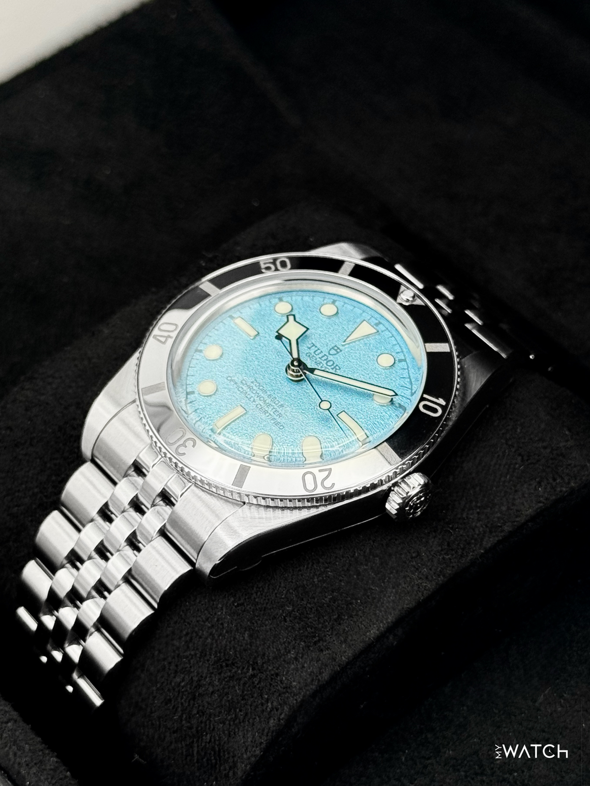 Tudor Black Bay 54 37mm 79000 Stainless Steel Blue Dial – case back
