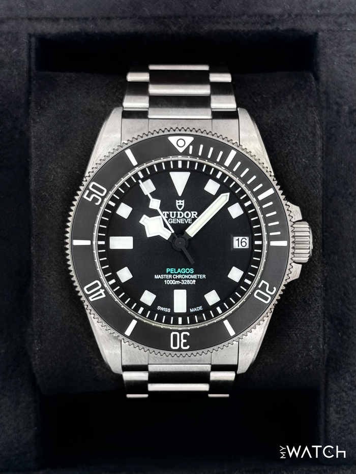 Tudor Pelagos Ultra 43mm 2543C1A7NU Titanium Black Dial – front view