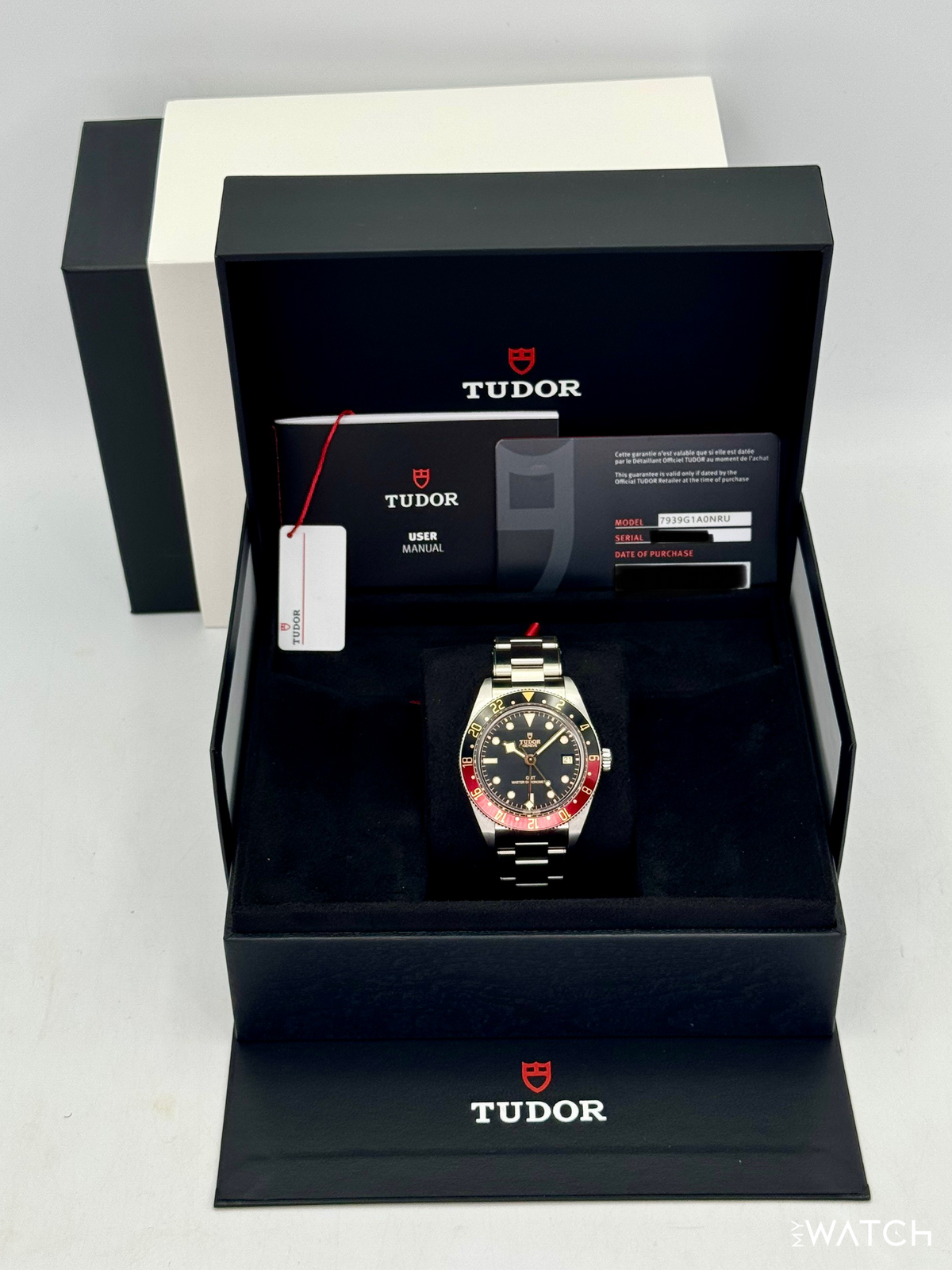 Tudor Black Bay 58 GMT 39mm 7939G1A0NRU Stainless Steel Black Dial – image 9
