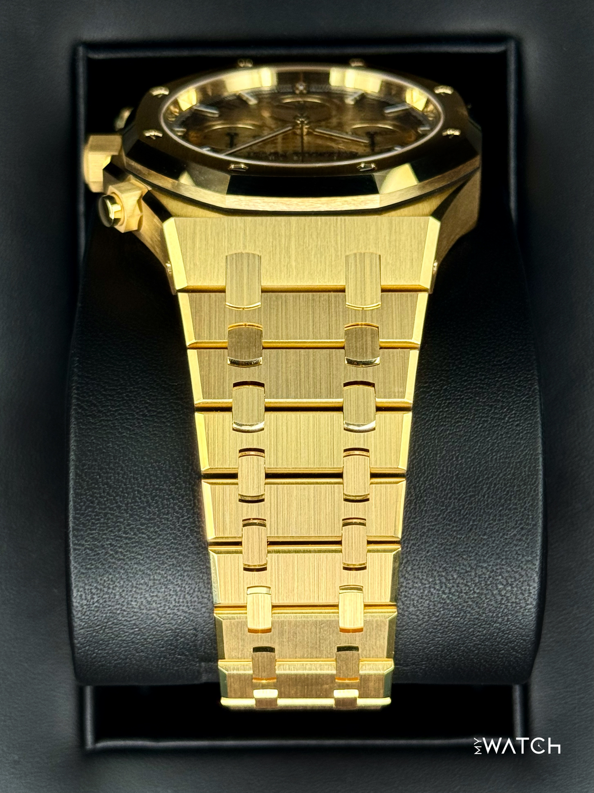 Audemars Piguet Royal Oak Chronograph 41mm 26240BA Gold Dial – bracelet and clasp