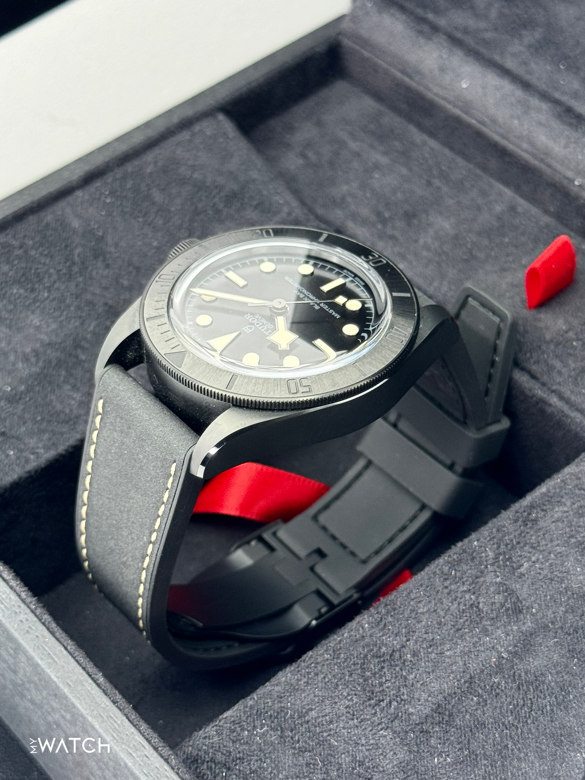Tudor Black Bay 41mm 79210CNU Ceramic Black Dial – box and papers