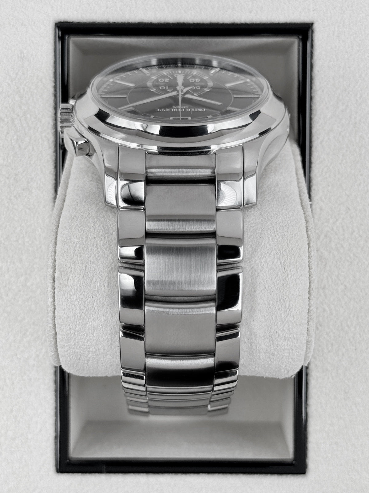 Patek Philippe Flyback Chronograph Annual Calendar 5905/1A Olive Green Dial – bracelet and clasp