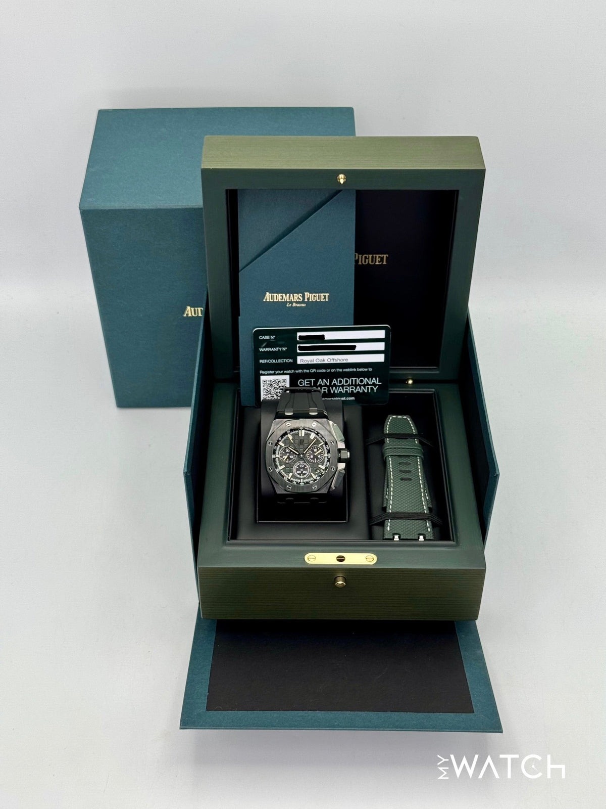 Audemars Piguet Royal Oak Chronograph 43mm 26420CE Ceramic Green Dial – image 8