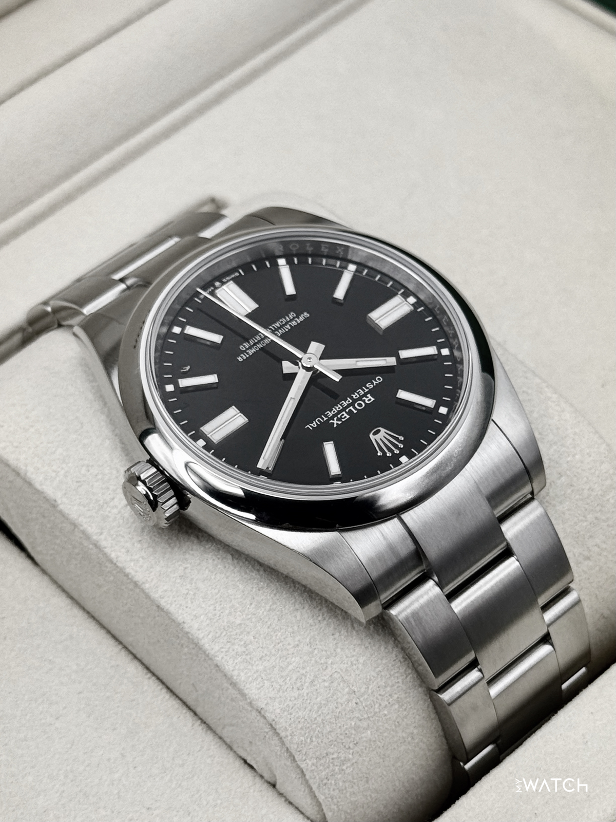 Rolex Oyster Perpetual 41mm 134300 Black Dial – image 8