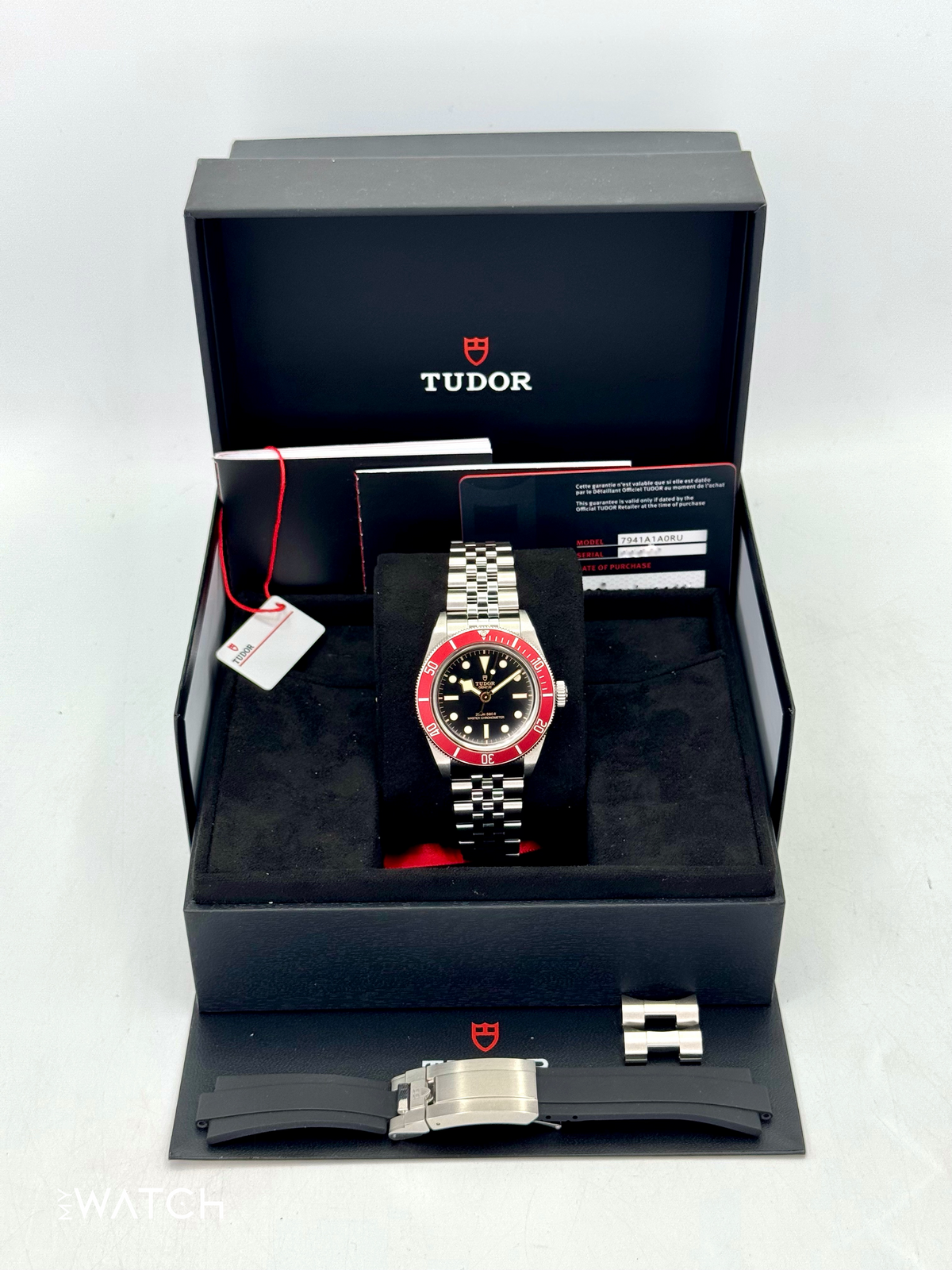 Tudor Black Bay 41mm 7941A1A0RU Stainless Steel Black Dial – image 9