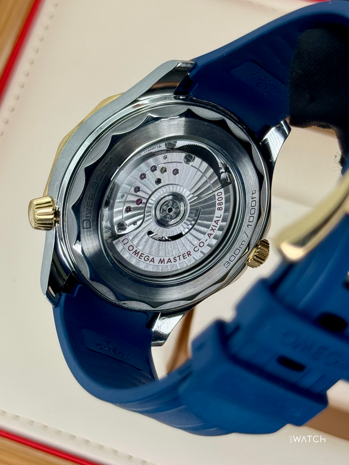 Omega Seamaster Diver 300M 42mm 210.22.42.20.03.001 Blue Dial – image 9