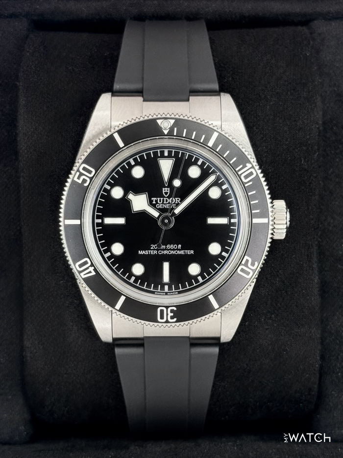 Tudor Black Bay Heritage 41mm 7941A1A0NU Stainless Steel Black Dial – front view