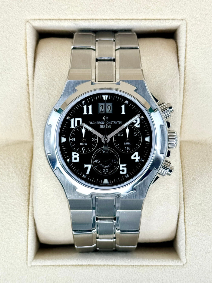 Vacheron Constantin Overseas Chrono 40mm 49140/423A-8886 Black Dial – front view