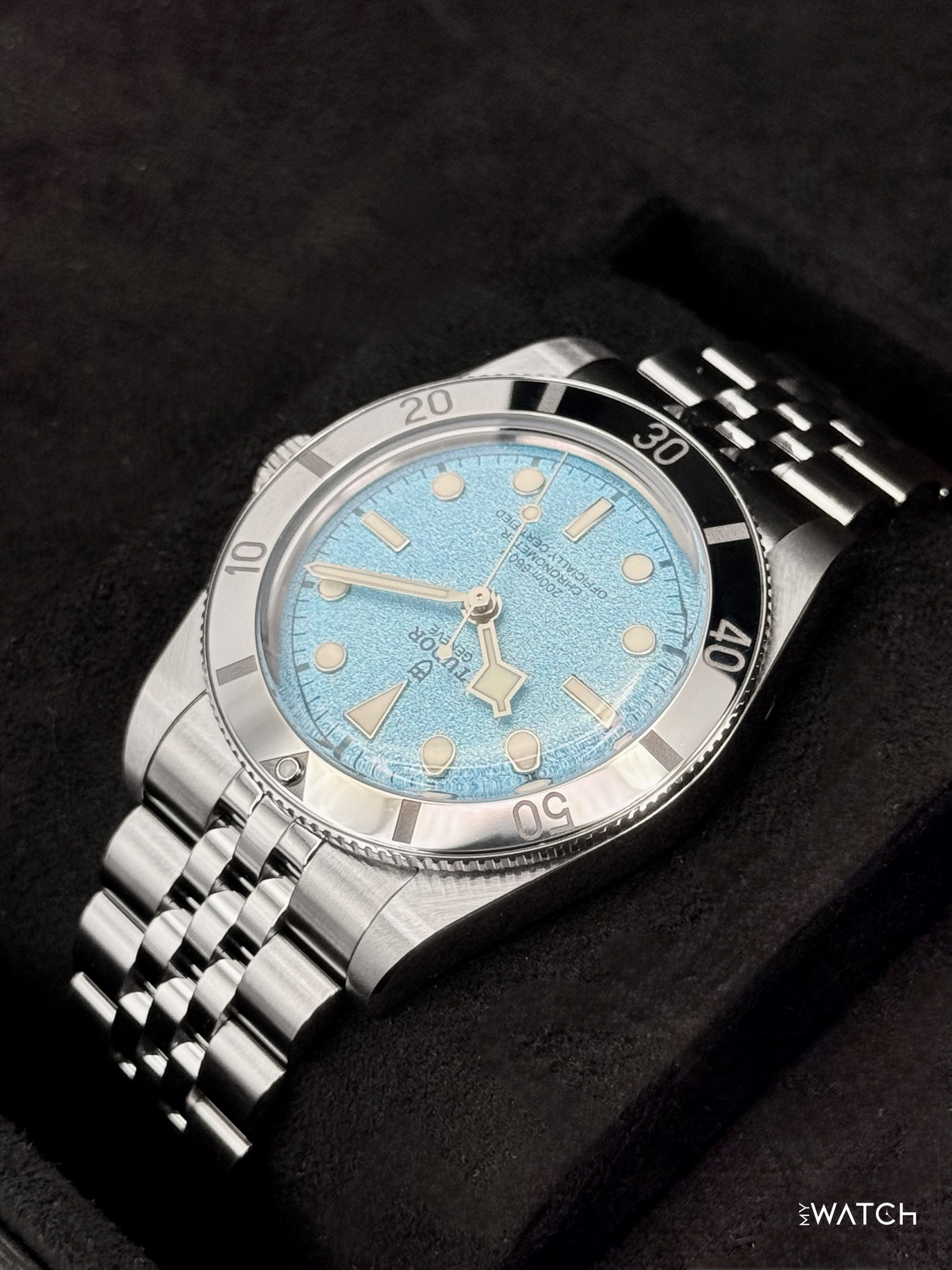 Tudor Black Bay 54 37mm 79000 Stainless Steel Blue Dial – box and papers