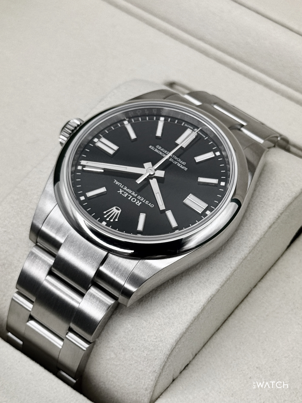 Rolex Oyster Perpetual 41mm 134300 Black Dial – box and papers
