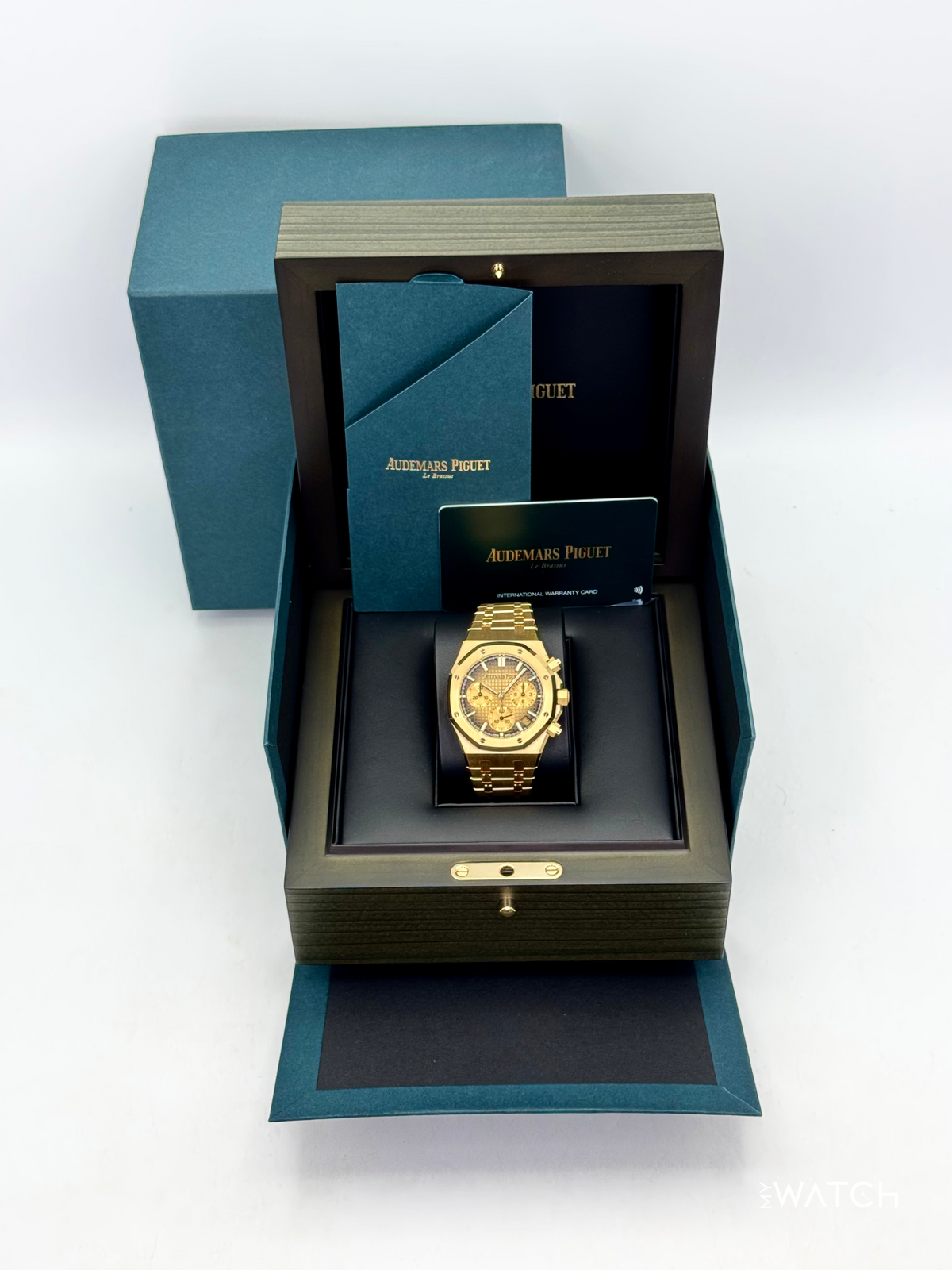Audemars Piguet Royal Oak Chronograph 41mm 26240BA Gold Dial – image 10