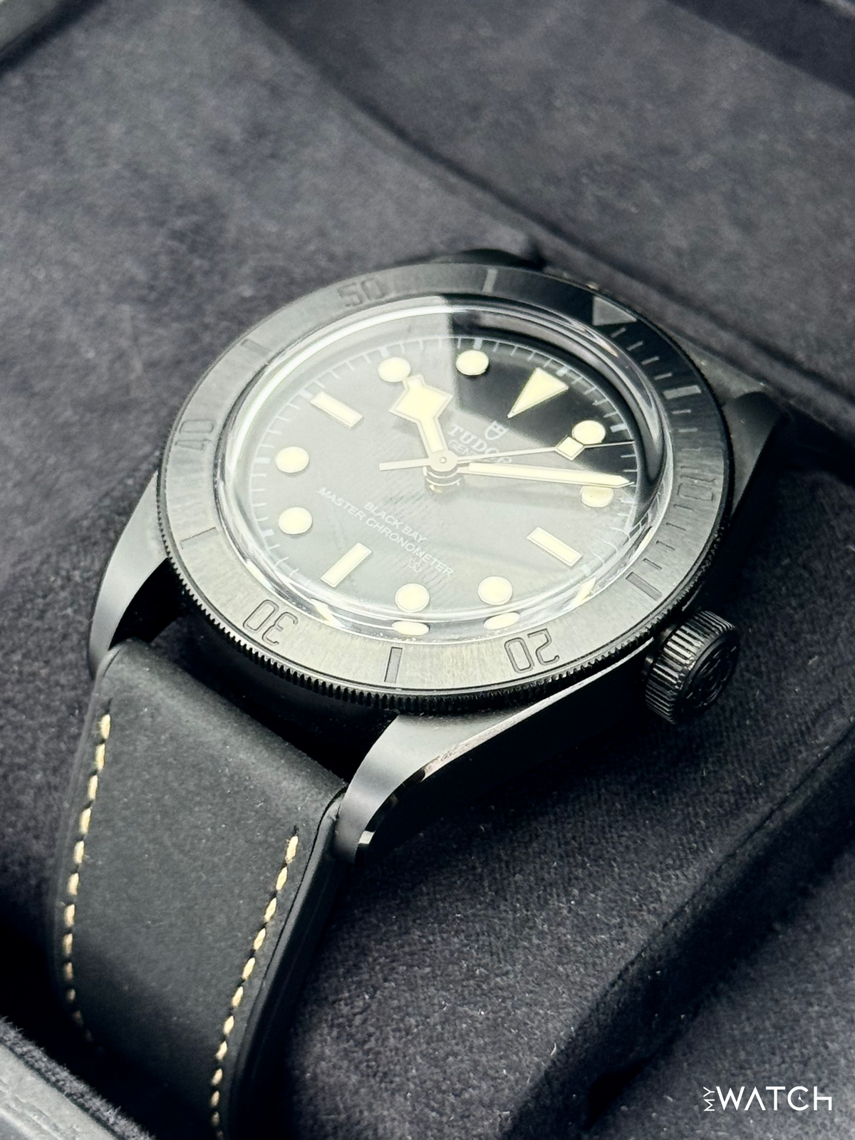 Tudor Black Bay 41mm 79210CNU Ceramic Black Domed Dial – case back