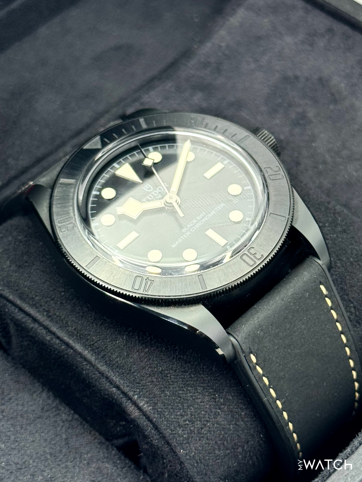 Tudor Black Bay 41mm 79210CNU Ceramic Black Domed Dial – on the wrist