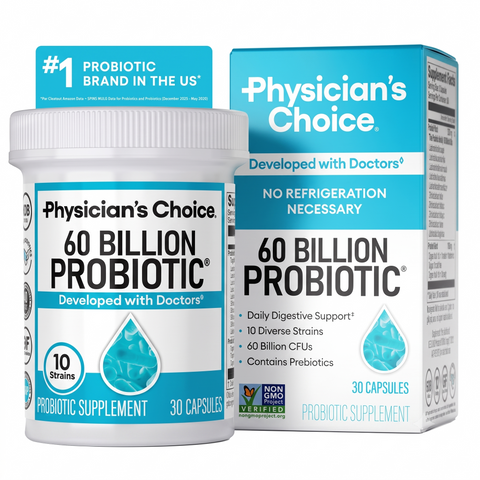 Physician's CHOICE Probiotics 60 Billion CFU 30 Capsules