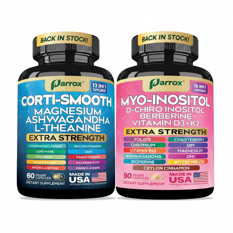 Cortisol Supplement Plus Myo Inositol Combo