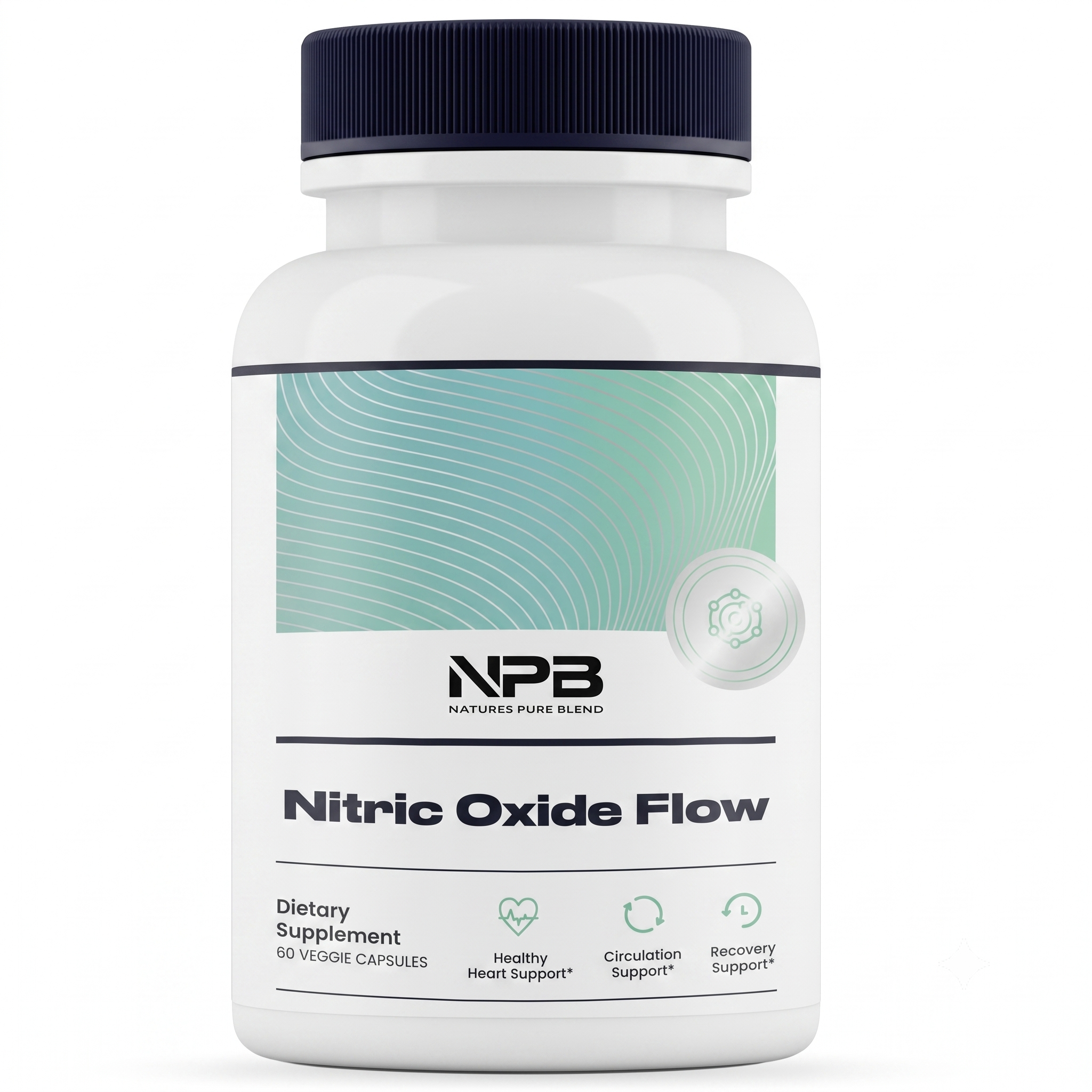 Nitric Oxide Flow Blood Pressure Support