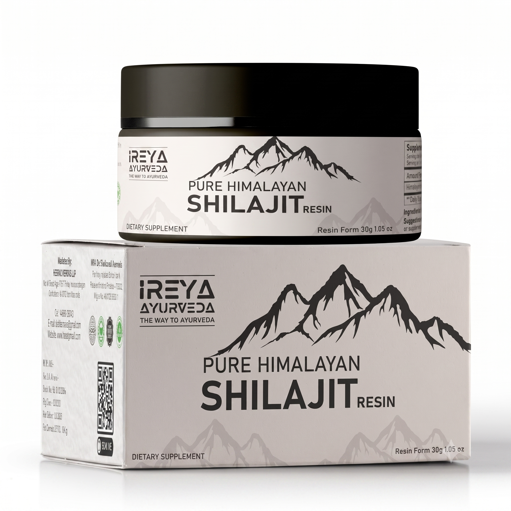 Organic Himalayan Shilajit Resin 30g