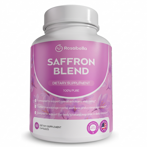 Rosabella Saffron Blend Supplement 60 Capsules