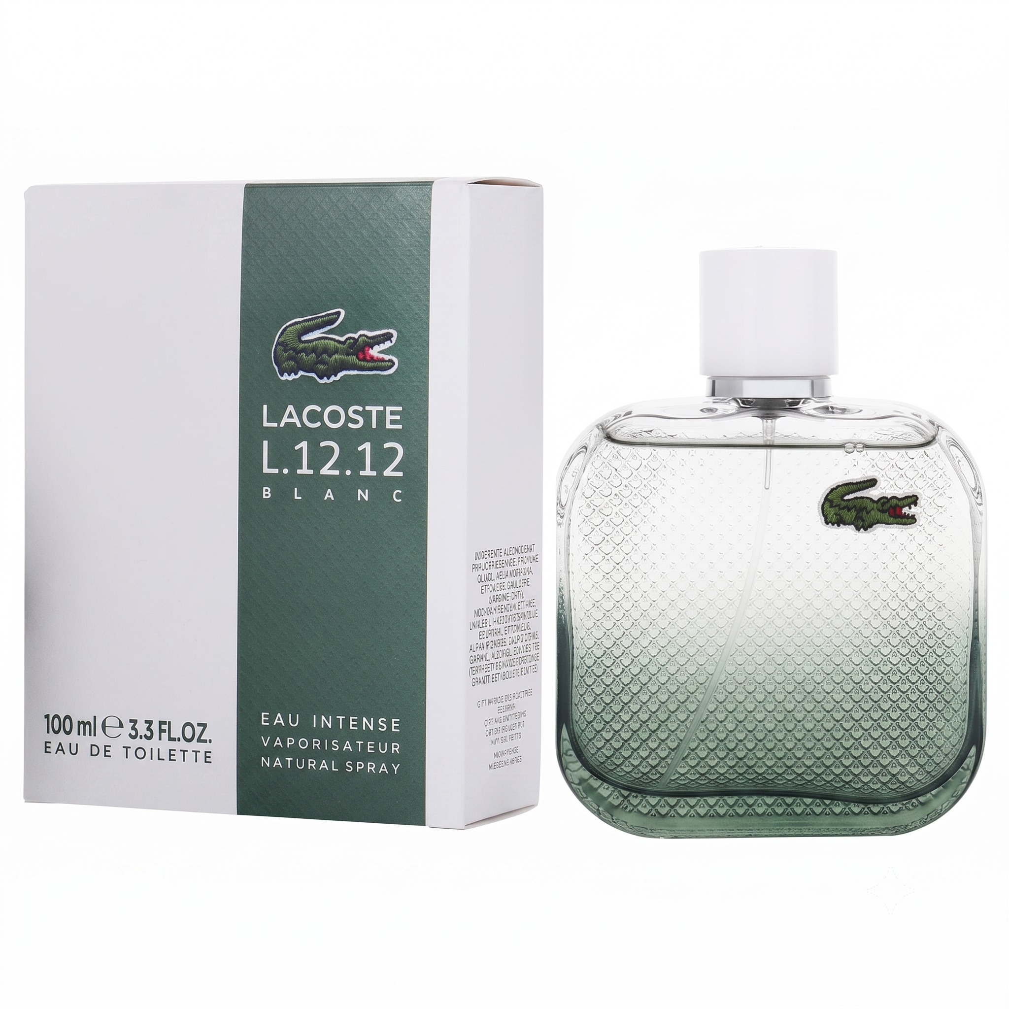 Lacoste L.12.12 Blanc Eau Intense Eau de Toilette 100ml