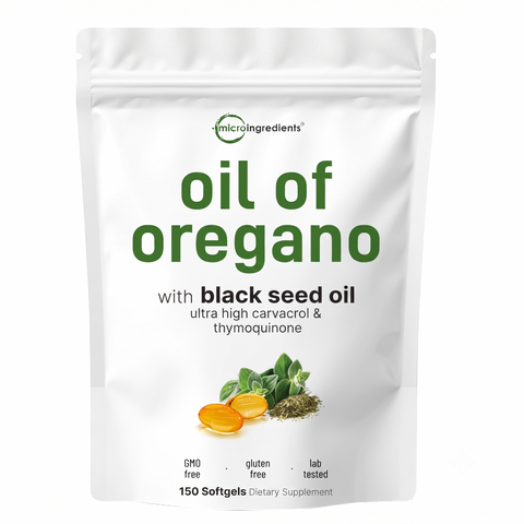 Micro Ingredients Oil of Oregano 150 Softgels