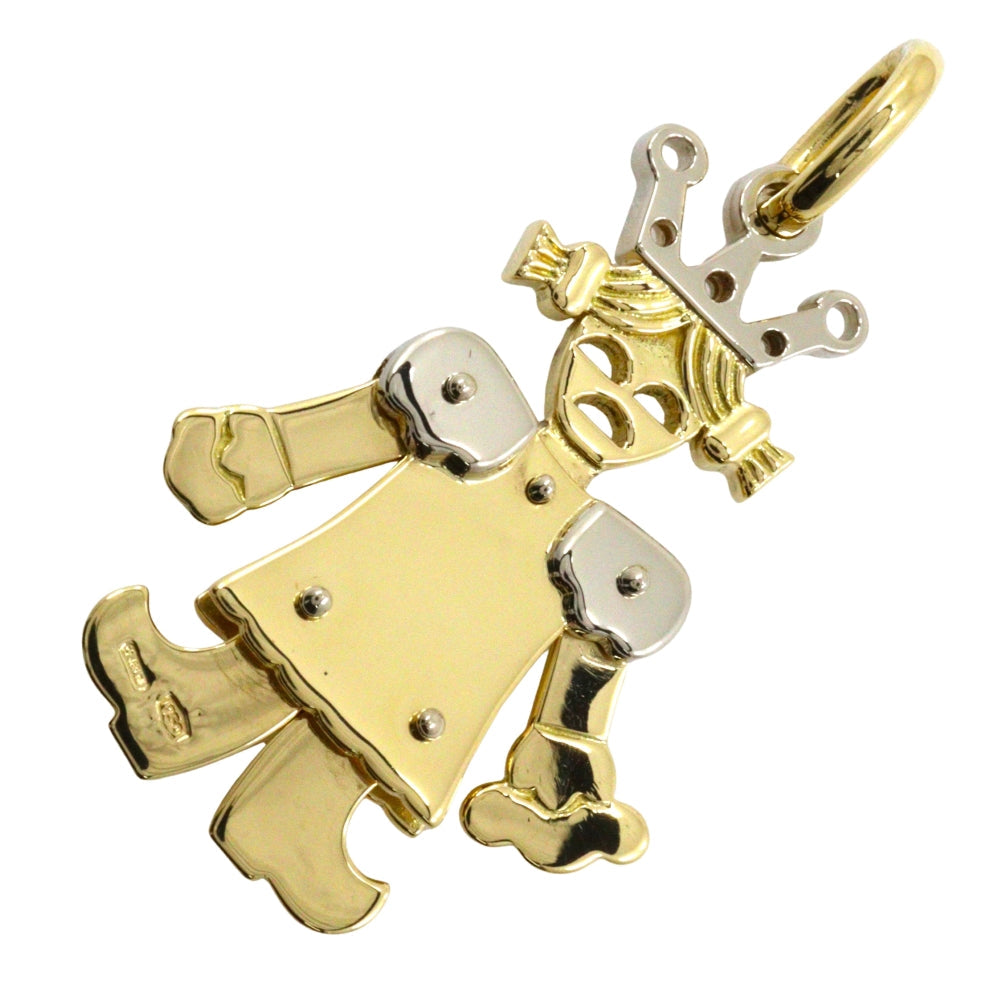 Pomellato Queen 18K Yellow Gold Pendant – pendant detail