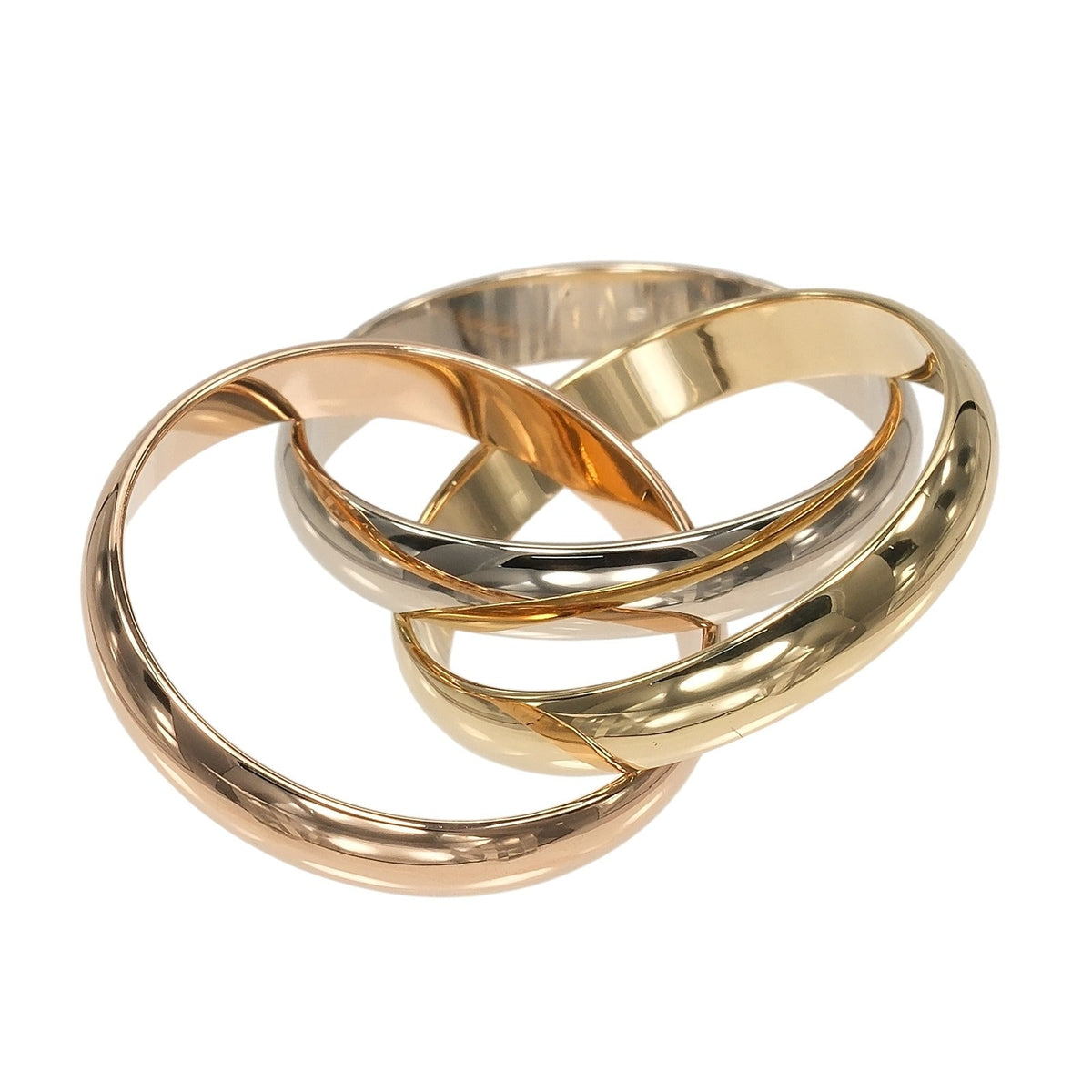 Cartier Trinity 18K Yellow Gold Ring – image 8
