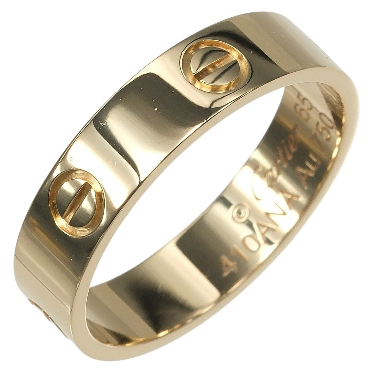 Cartier Love 18K Yellow Gold Ring – front view