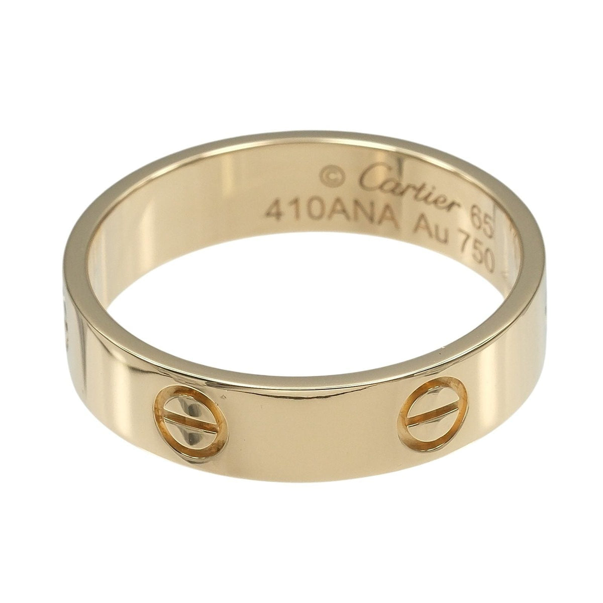Cartier Love 18K Yellow Gold Ring – packaging