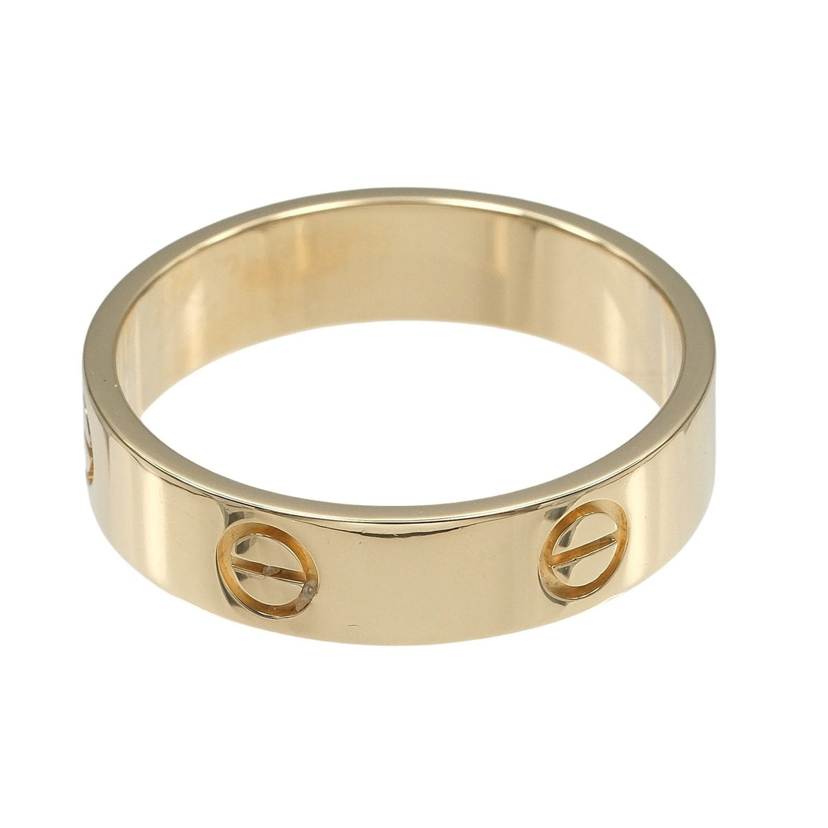 Cartier Love 18K Yellow Gold Ring – close-up