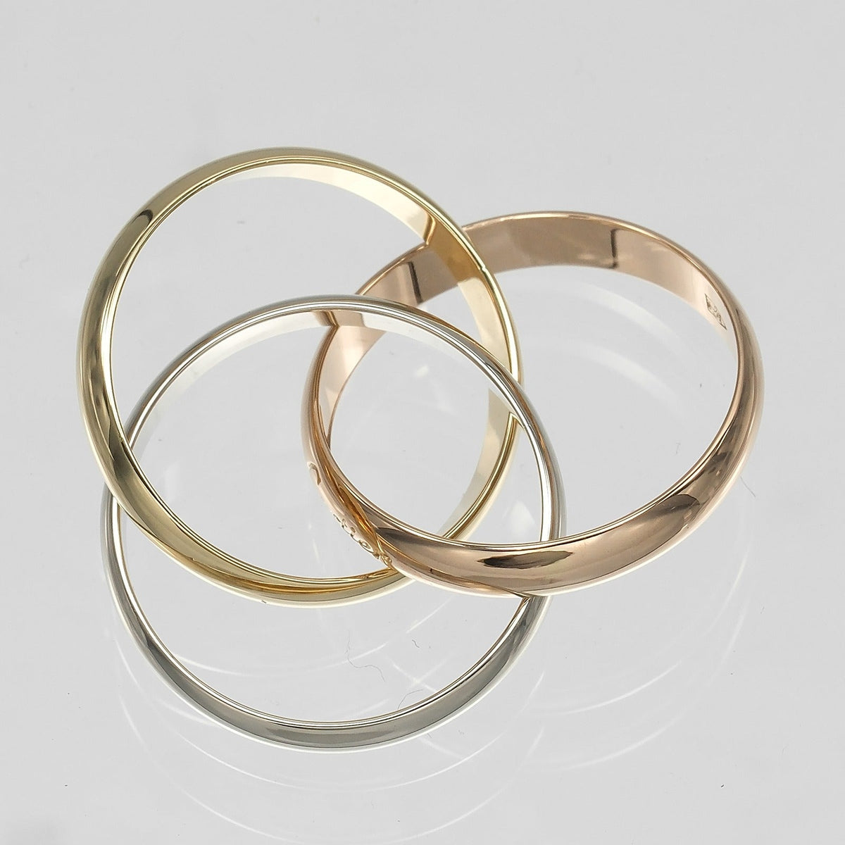 Cartier Trinity 18K Yellow Gold Ring – image 8