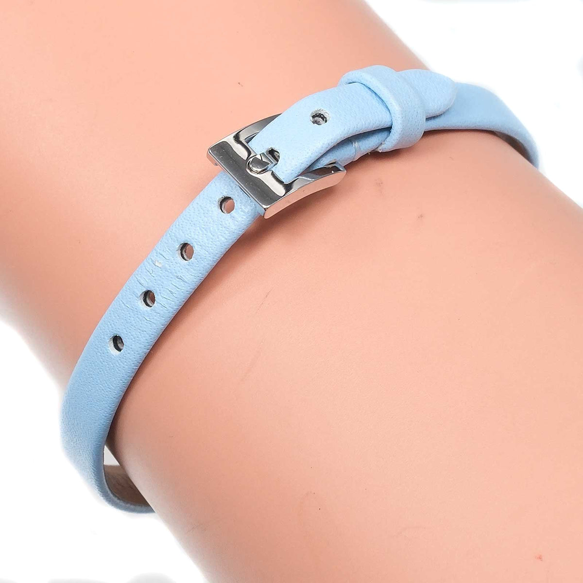 Chaumet Liens Leather 18K White Gold Diamond Bracelet – clasp detail