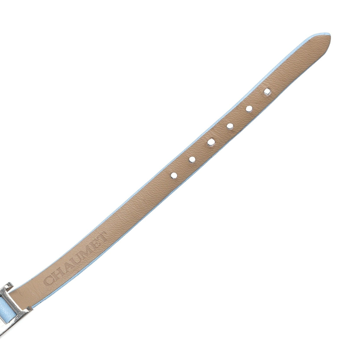 Chaumet Liens Leather 18K White Gold Diamond Bracelet – image 9