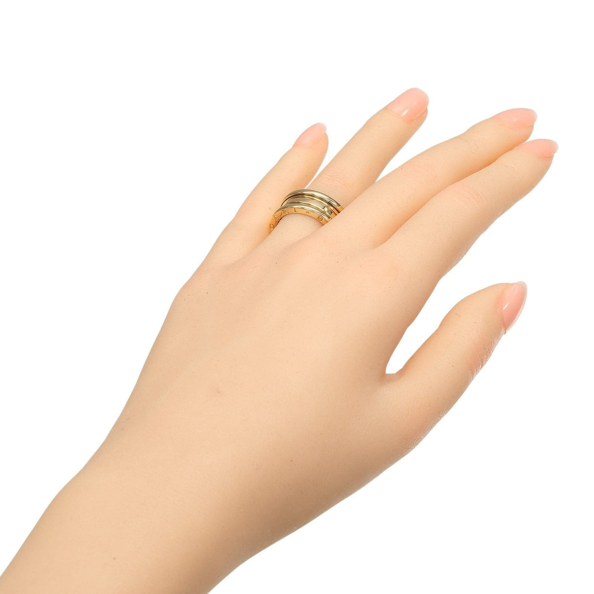 Bulgari B.ZERO1 18K Yellow Gold Ring – side view