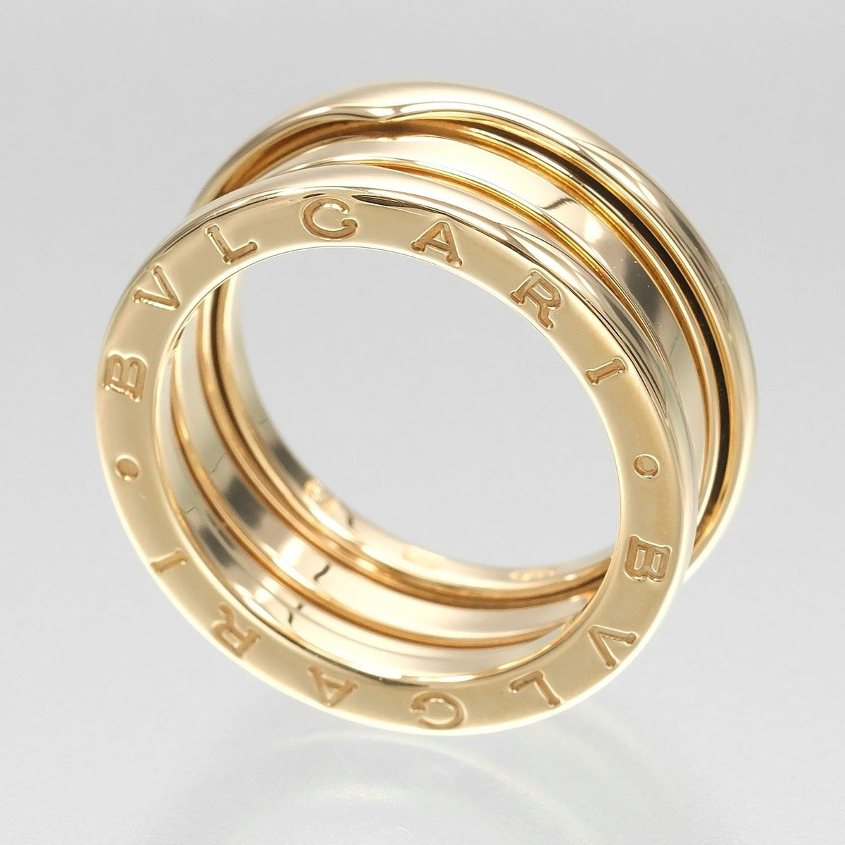 Bulgari B.ZERO1 18K Yellow Gold Ring – top view