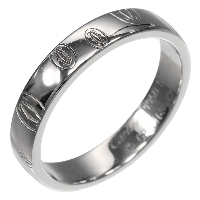 Cartier Happy Birthday Platinum Ring – front view