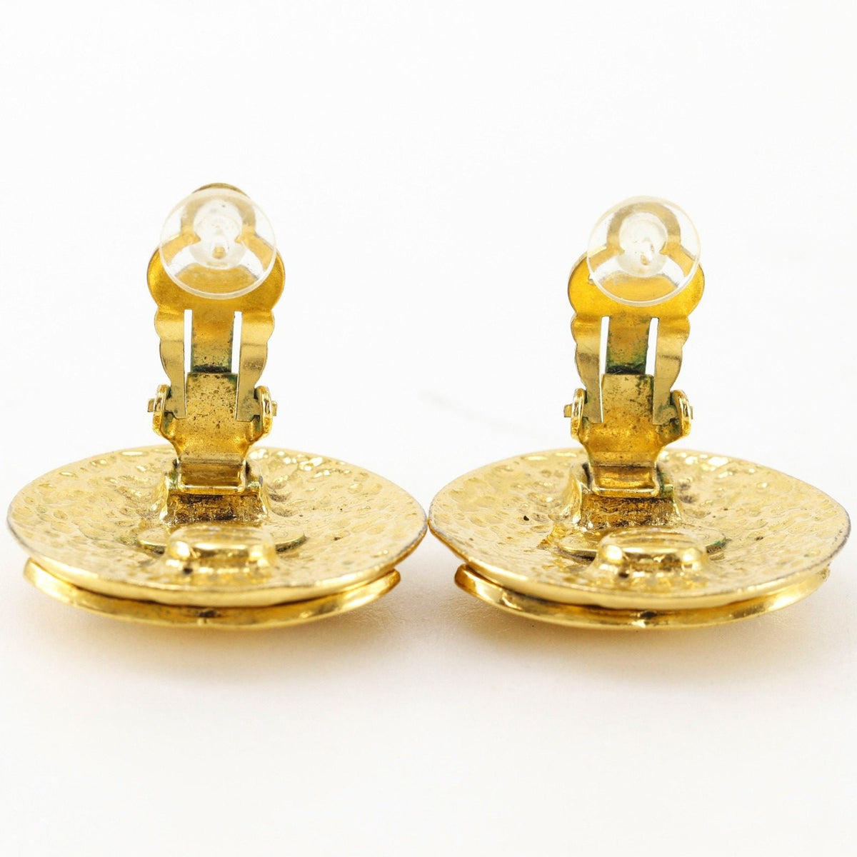 Chanel Matelasse Gold-Plated Earrings – alternate view
