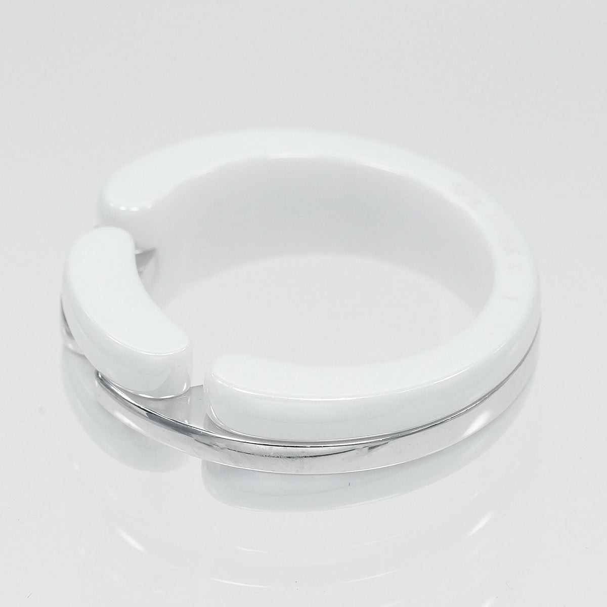 Chanel Ultra Ceramic 18K White Gold Ring – alternate view