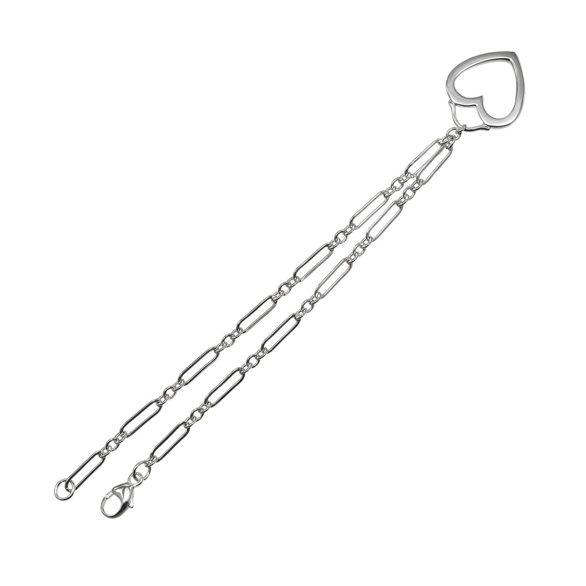 Tiffany & Co. Sentimental Heart 18K White Gold Bracelet – image 8