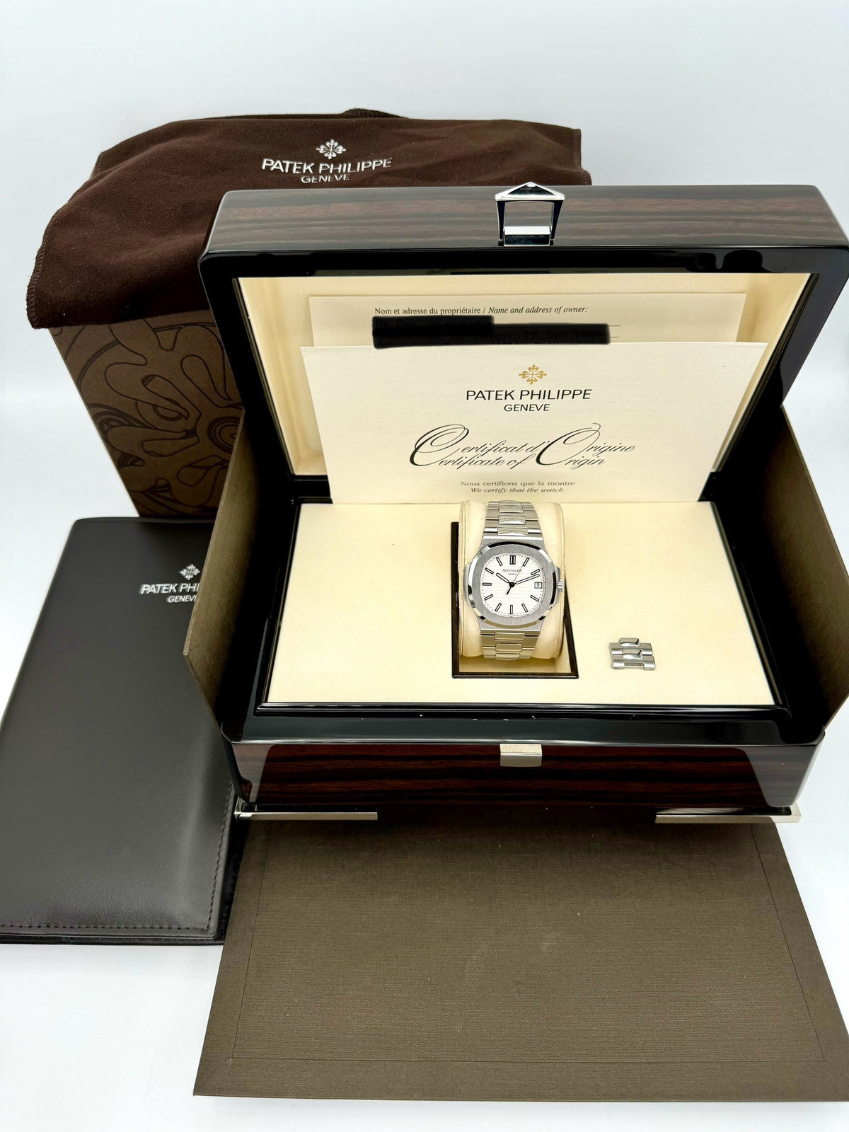 Patek Philippe Nautilus 40mm 5711/1A Stainless Steel White Dial – image 13